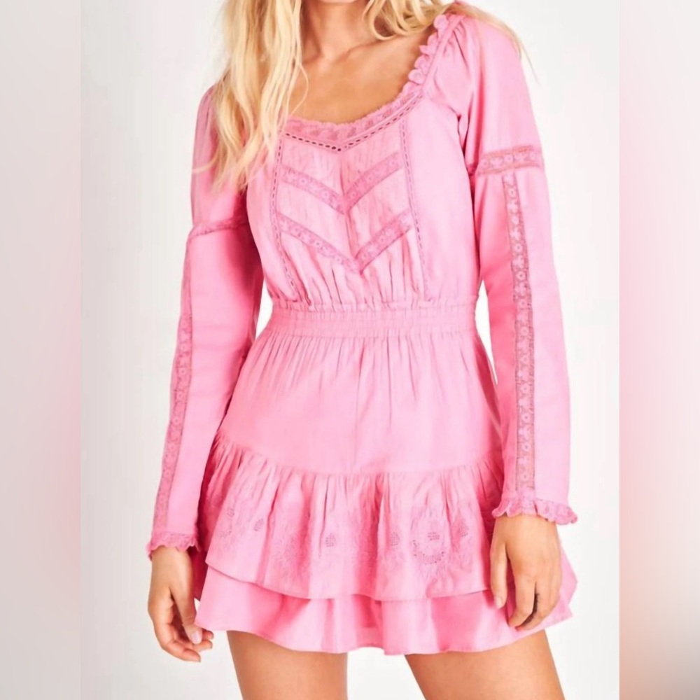 LoveShackFancy Sanaya Mini Dress